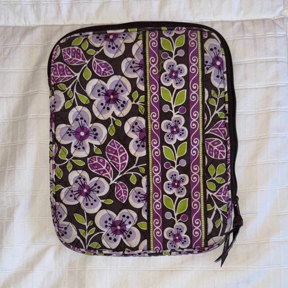 Vera Bradley Plum Petals Tablet Sleeve